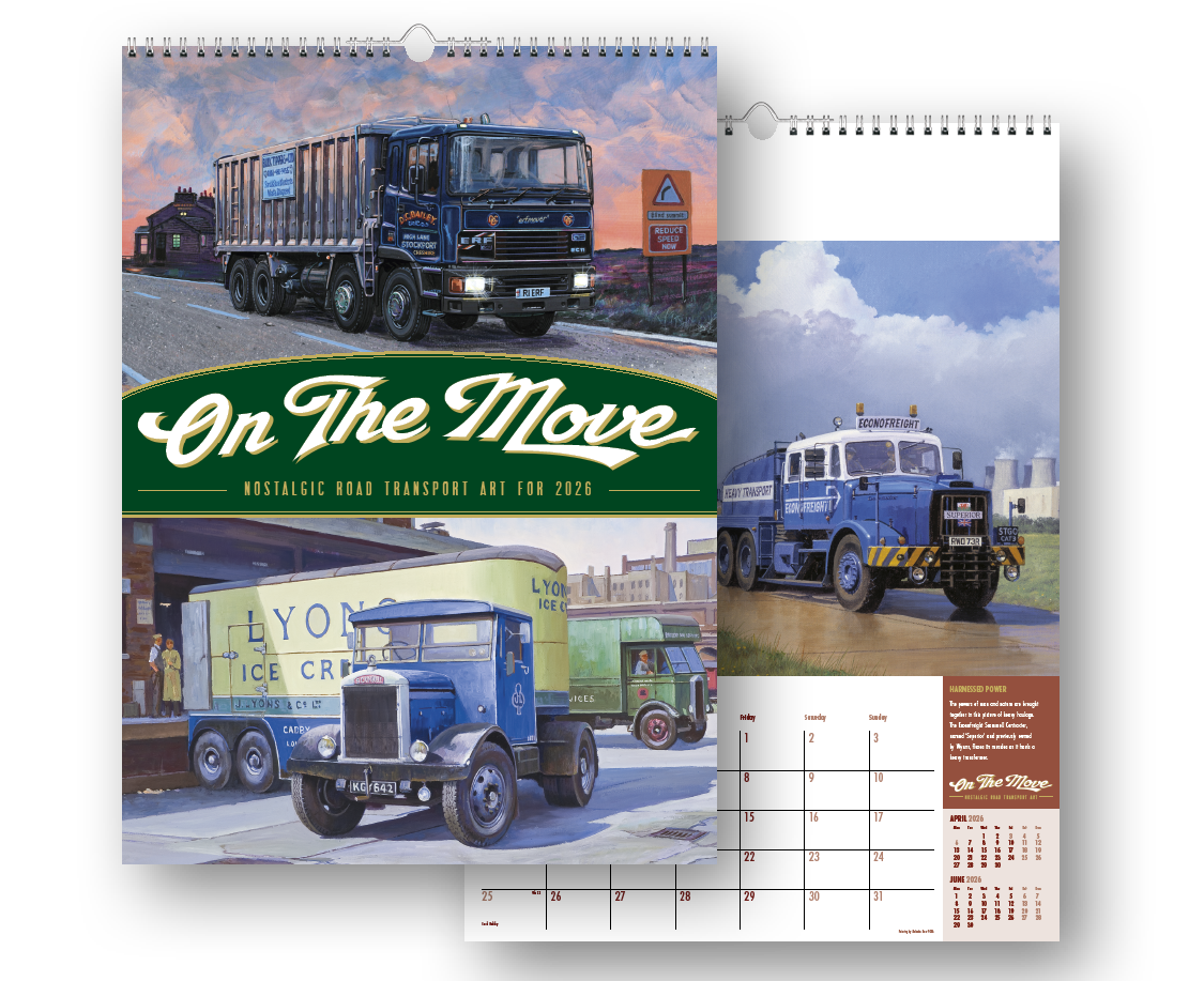 On the Move Calendar Artist