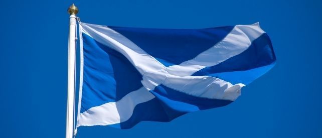 St Andrews Day - the Saltire