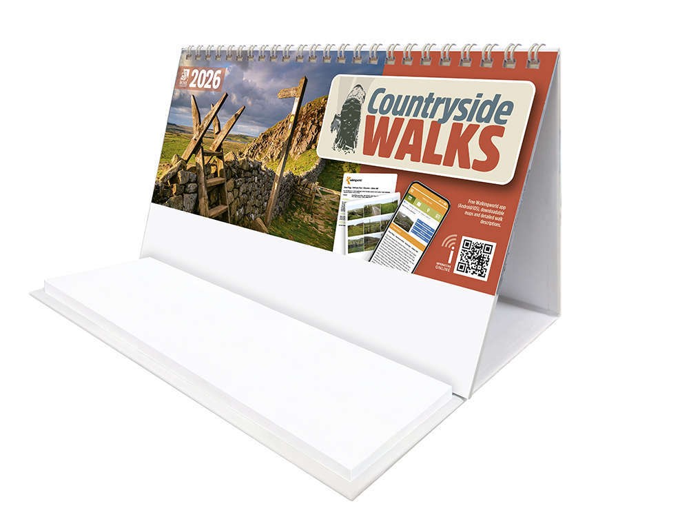 Countryside Walks Task Station Desk Calendar