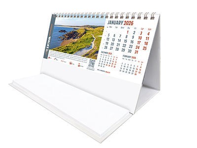 Countryside Walks Task Station Desk Calendar