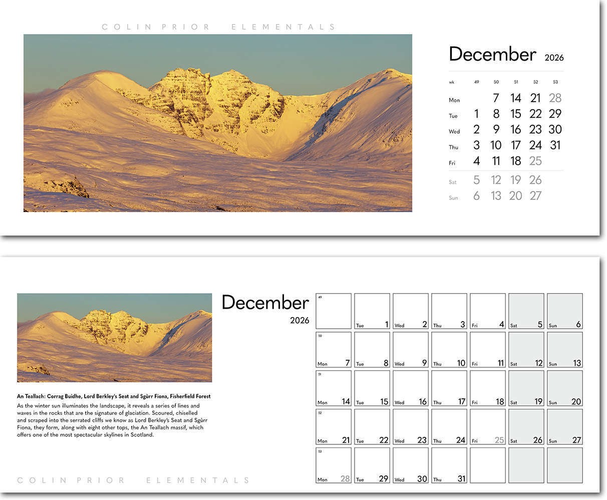 Colin Prior Note Station Desk Calendar 