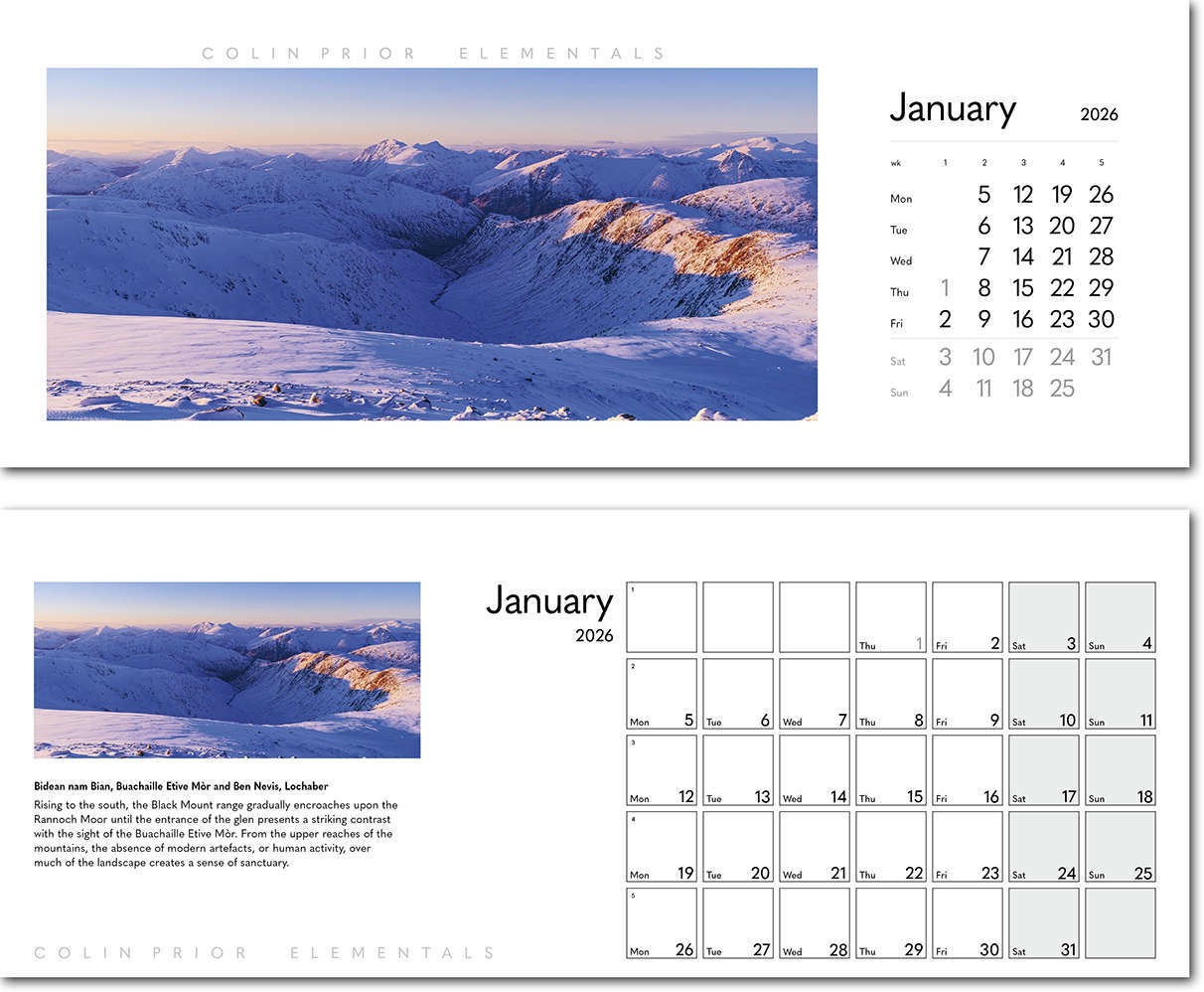 Colin Prior Note Station Desk Calendar 