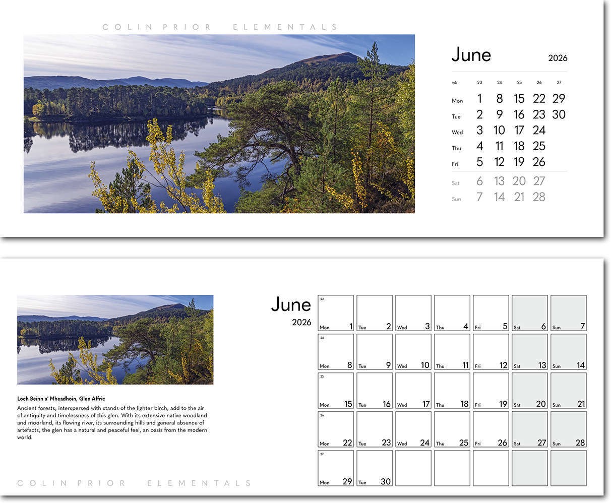 Colin Prior Note Station Desk Calendar 