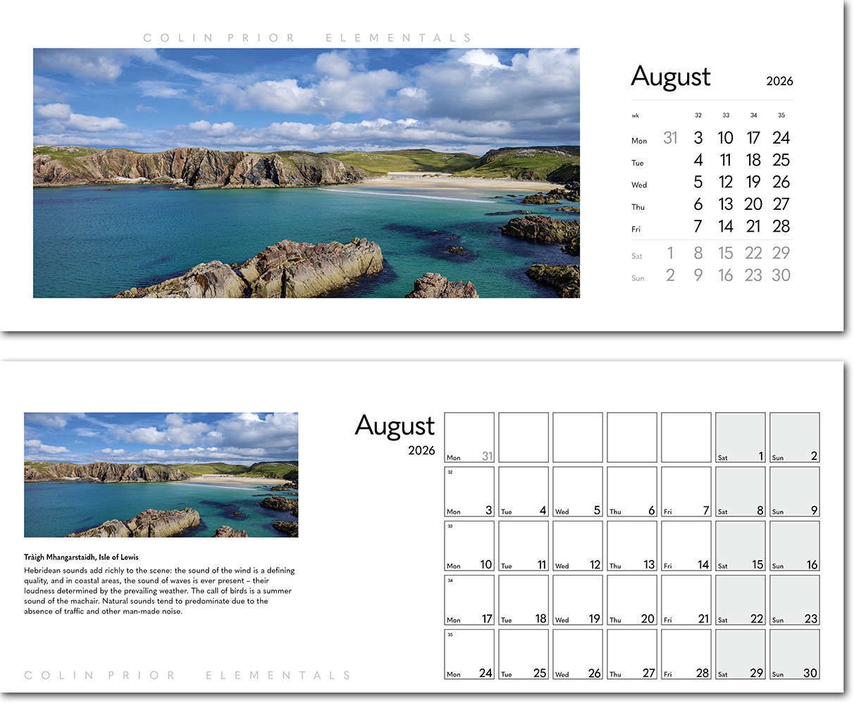 Colin Prior Task Station Desk Calendar