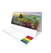 Rural Britain Note Station Desk Calendar 