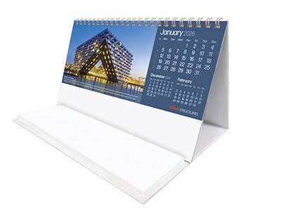 Iconic Structures Task Station Desk Calendar