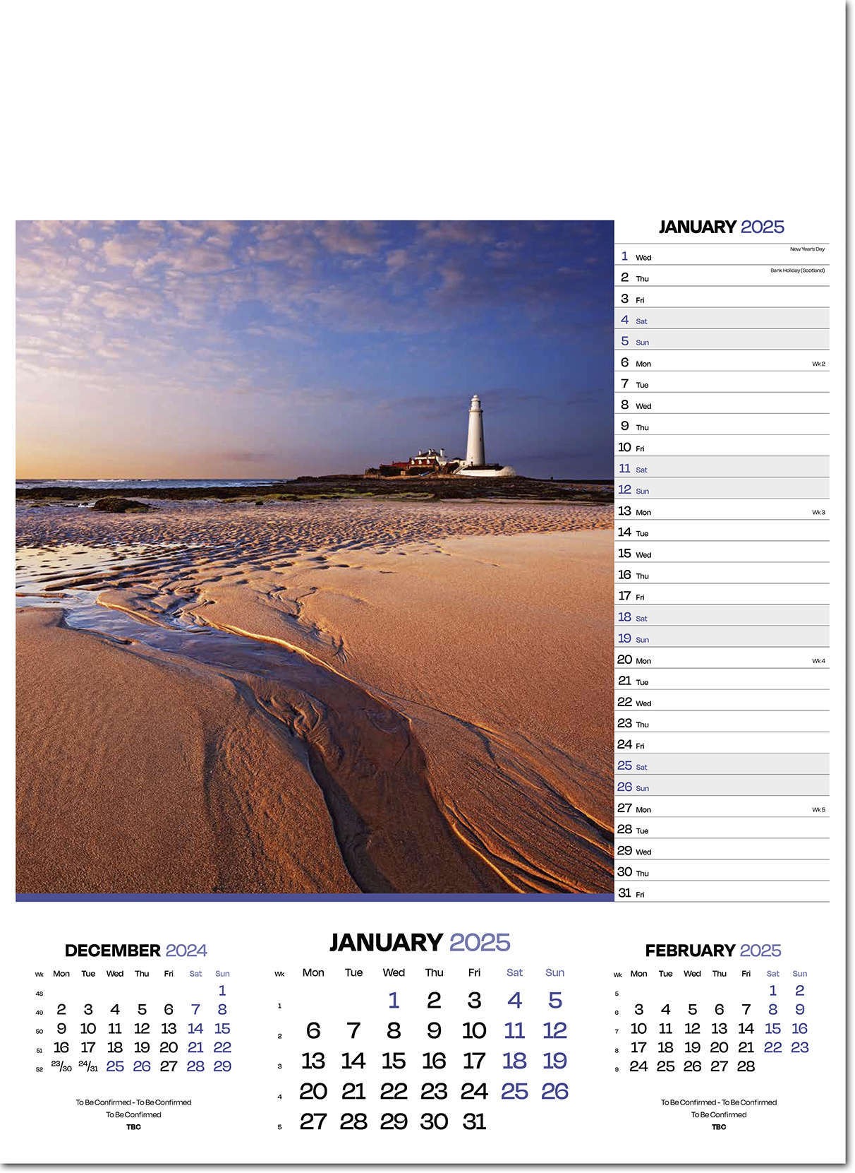 Moods of Nature Calendar