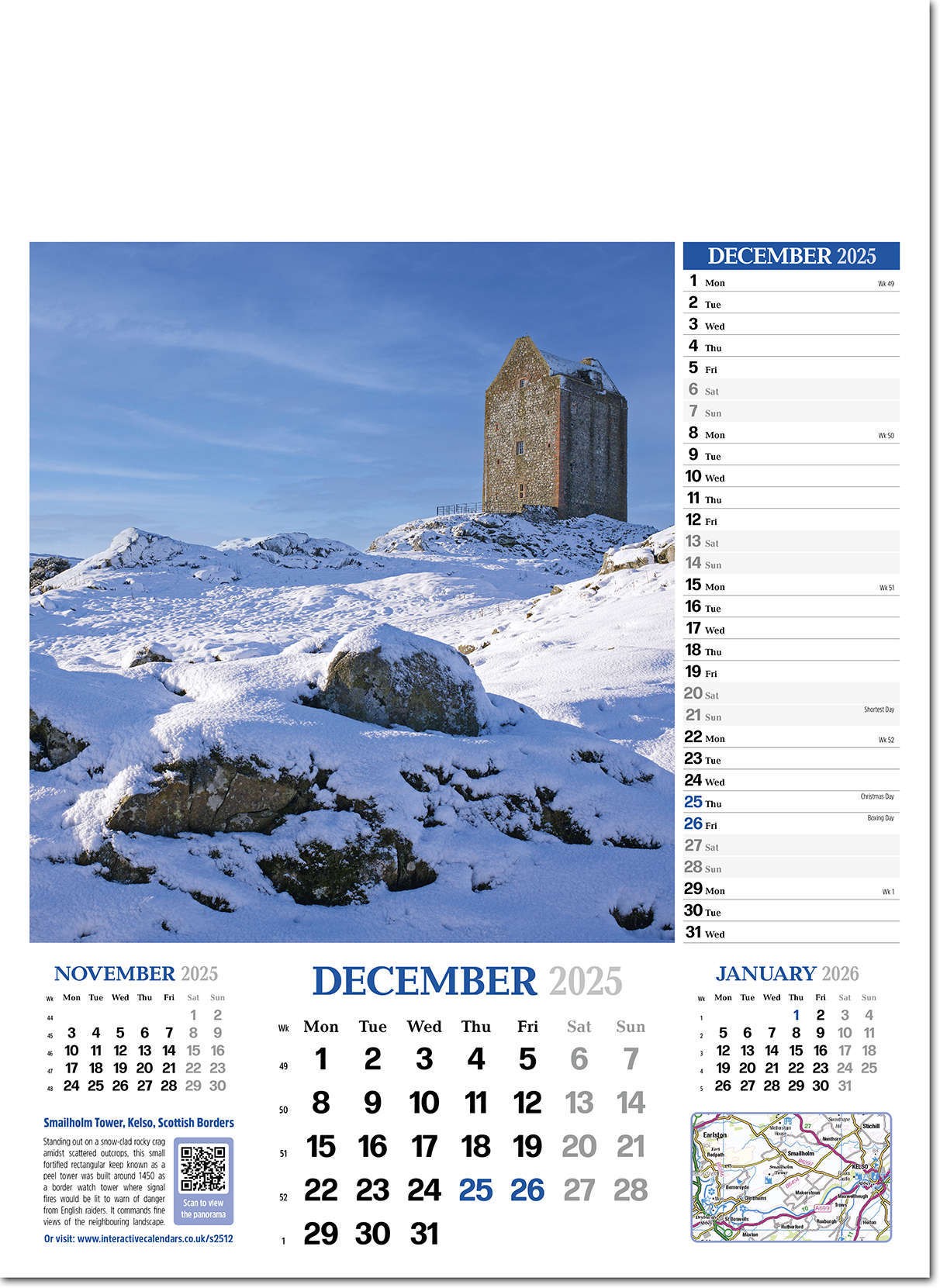 Splendour of Scotland Calendar