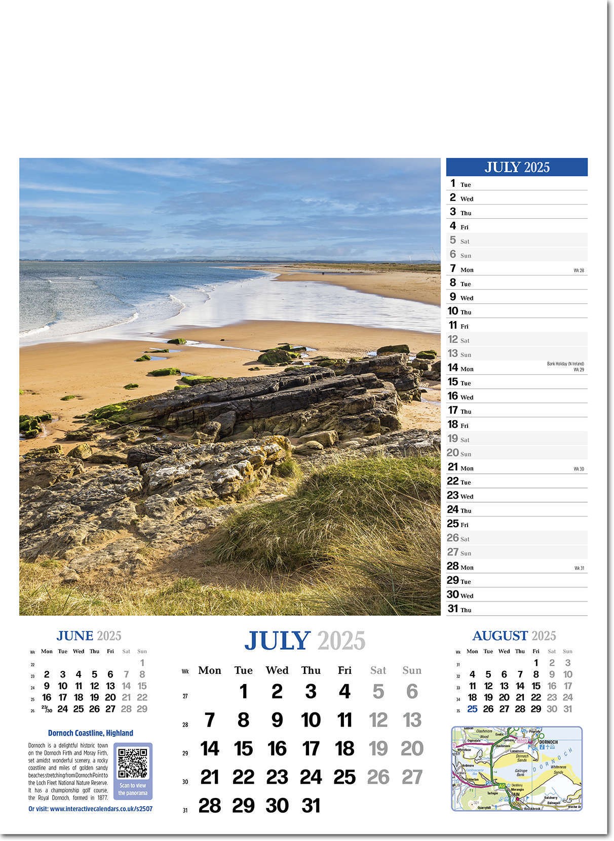 Splendour of Scotland Calendar