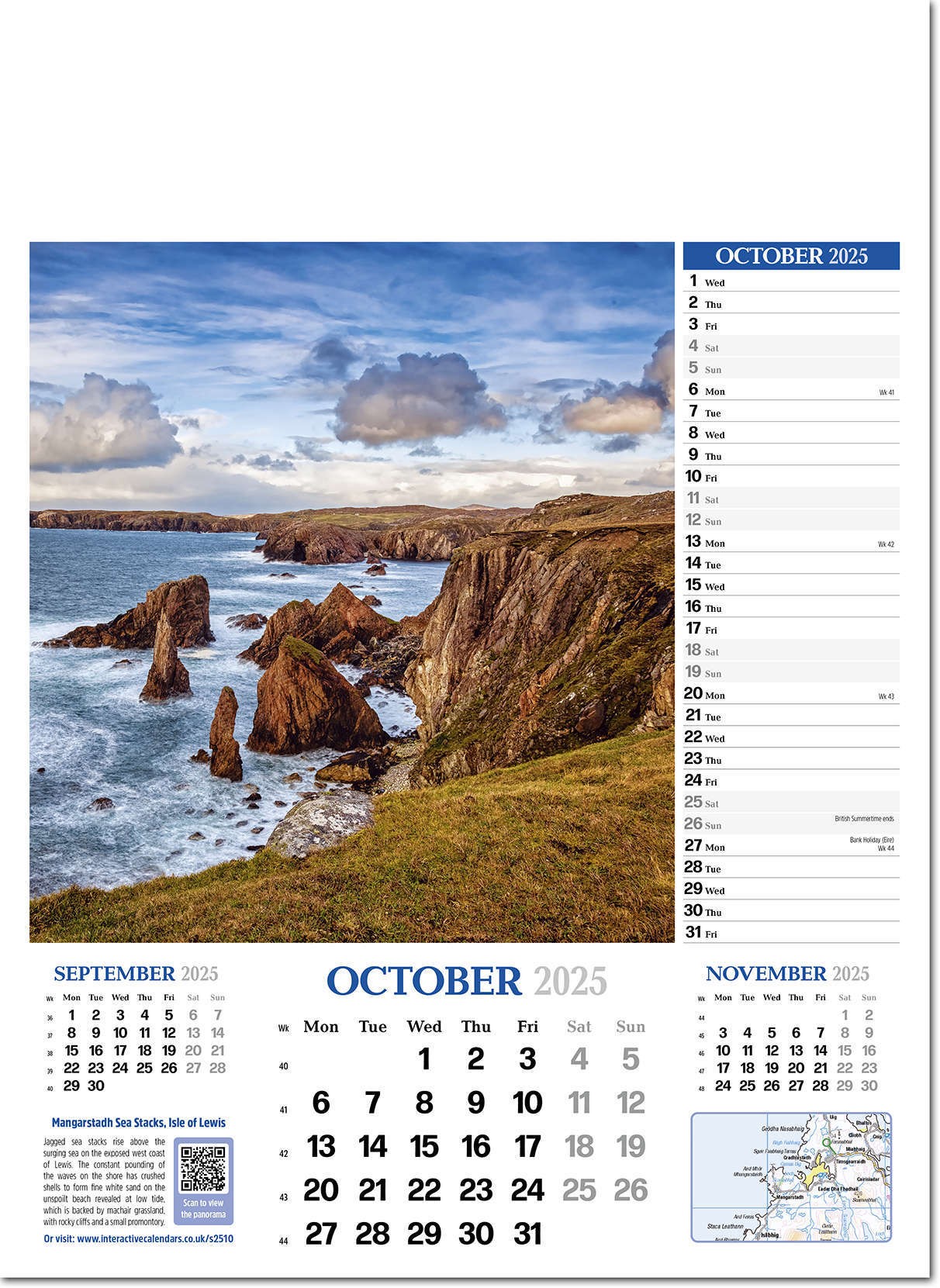 Splendour of Scotland Calendar