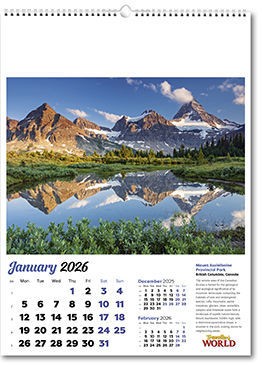 Traveller's World Calendar