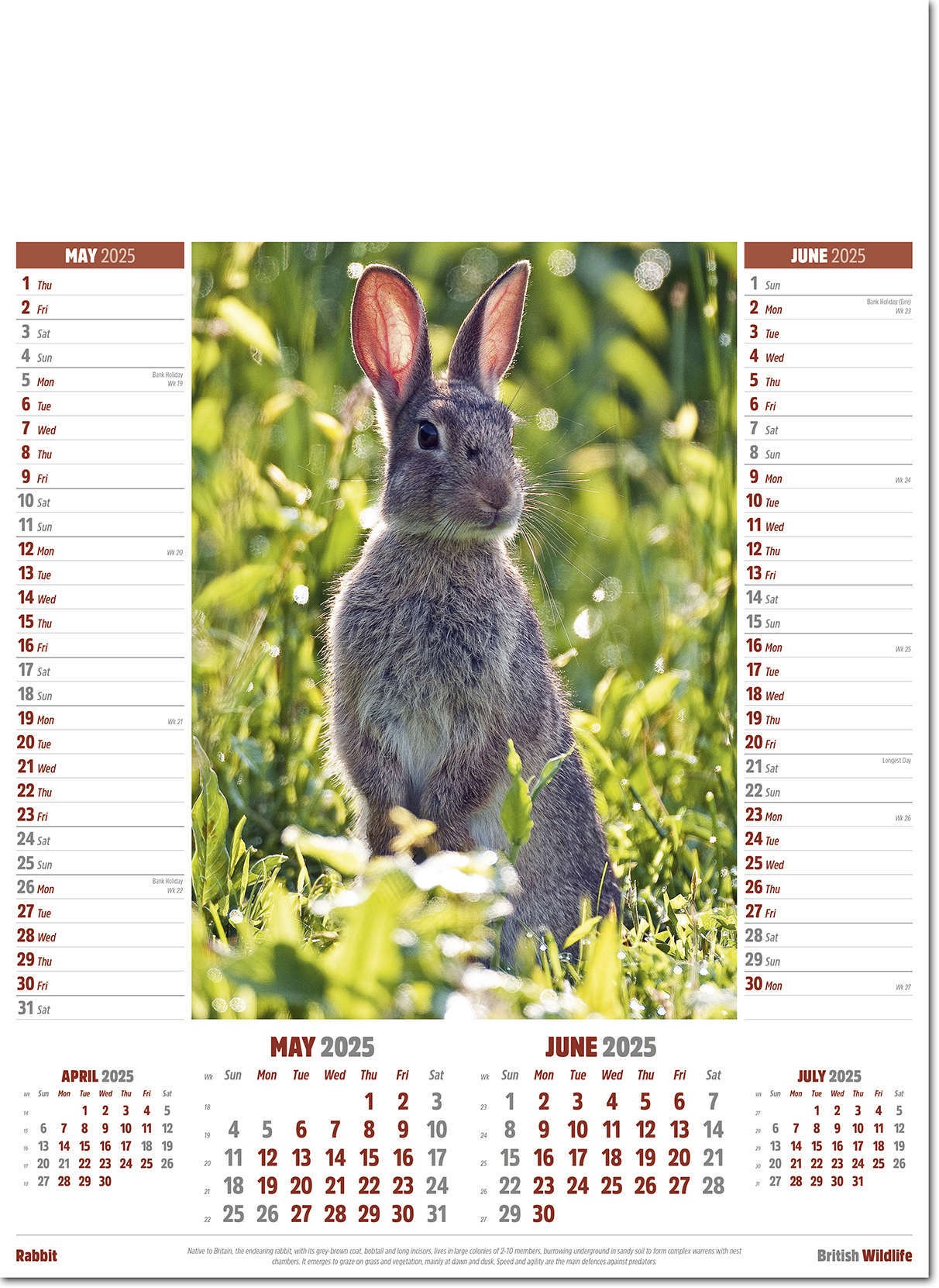 British Wildlife Calendar