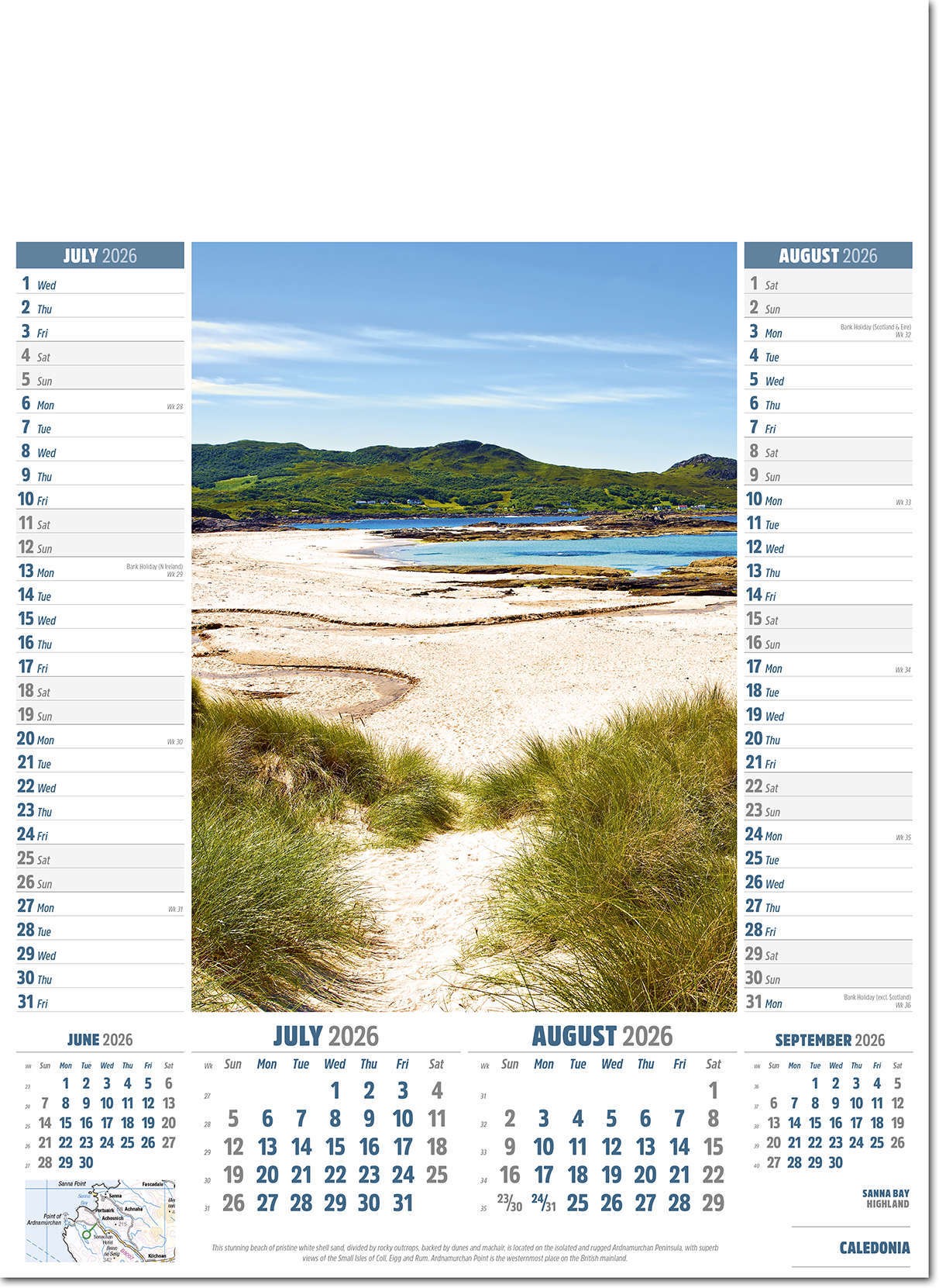 Caledonia Calendar