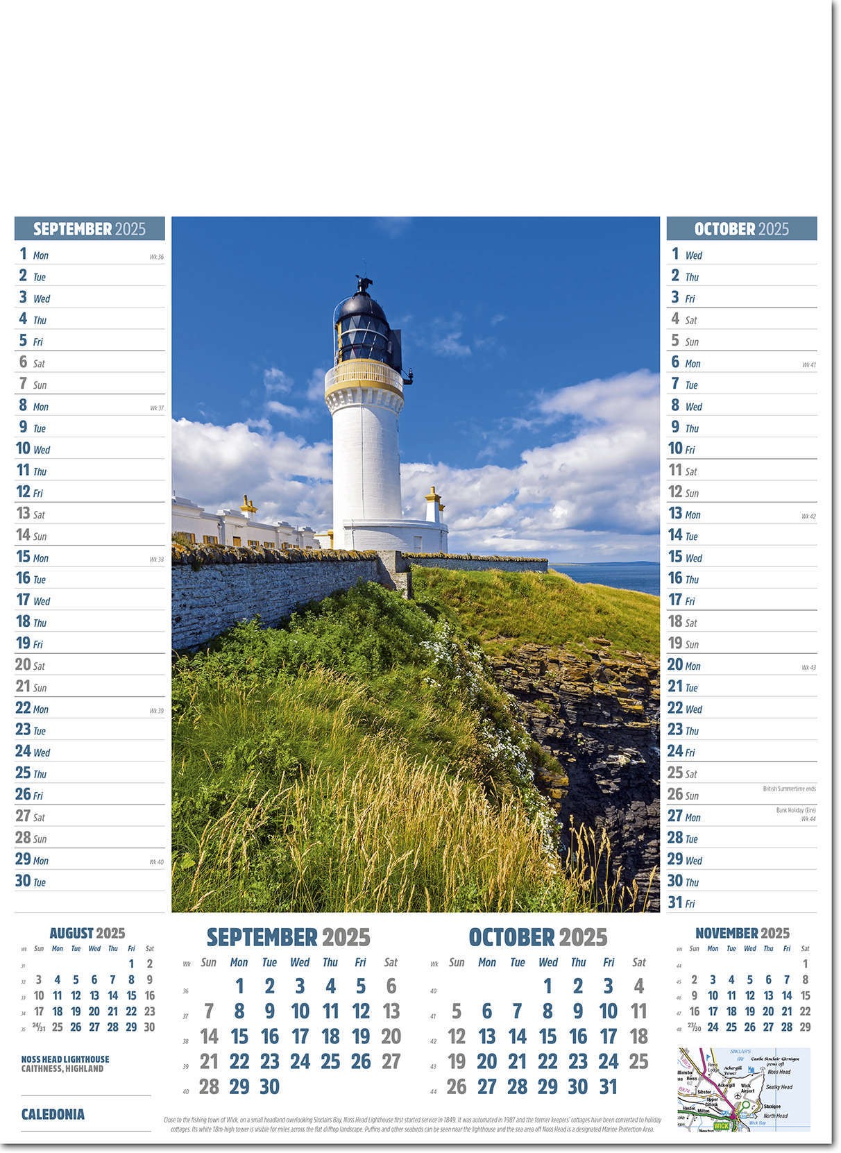 Caledonia Calendar