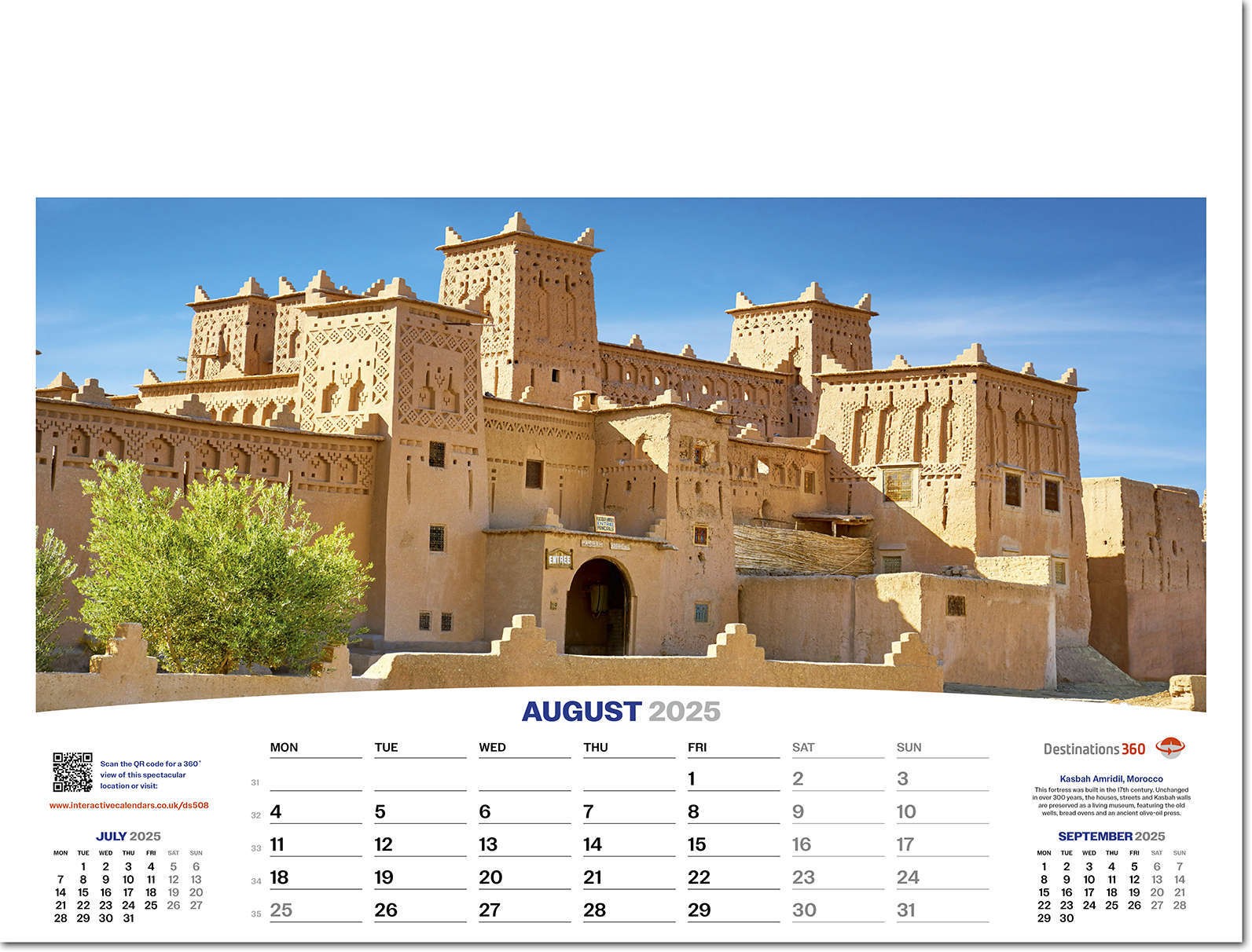 Destinations360 Calendar