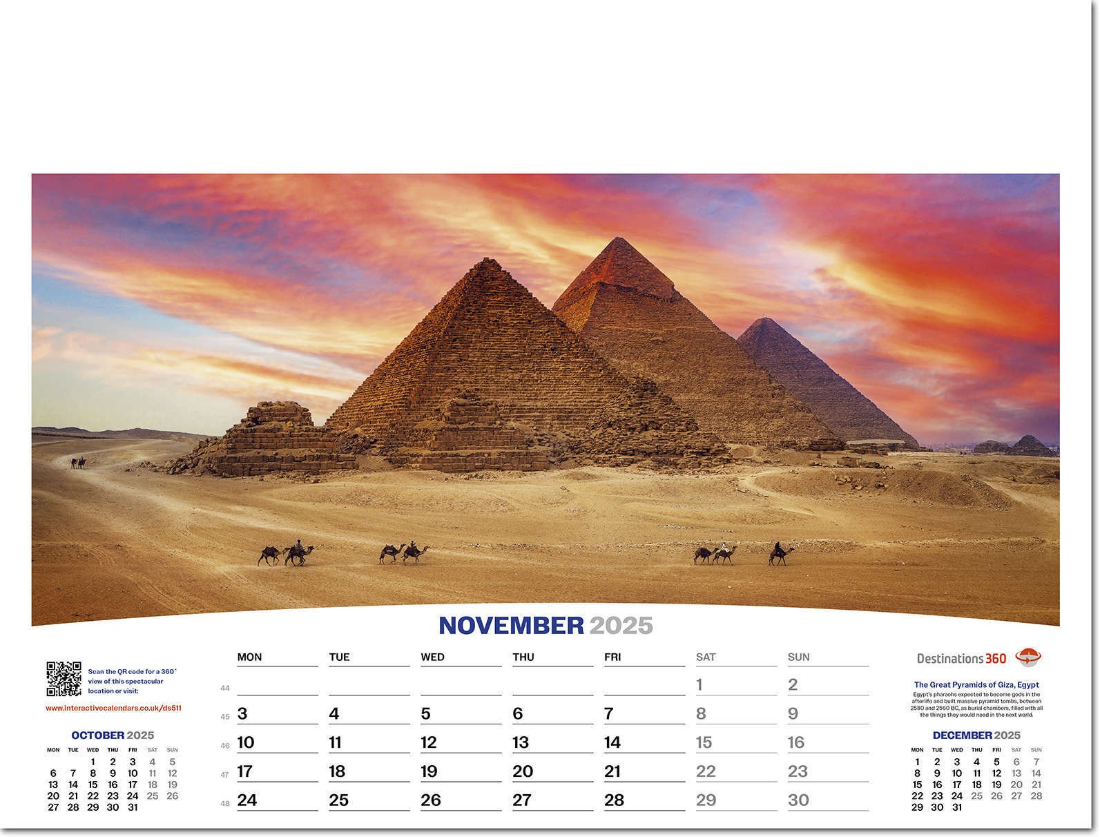 Destinations360 Calendar