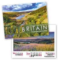 Wild Britain Wall Calendar