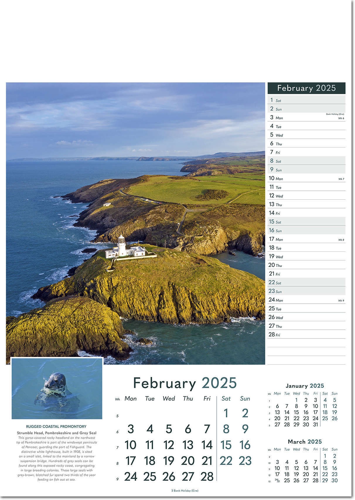 Rural Britain Wall Calendar