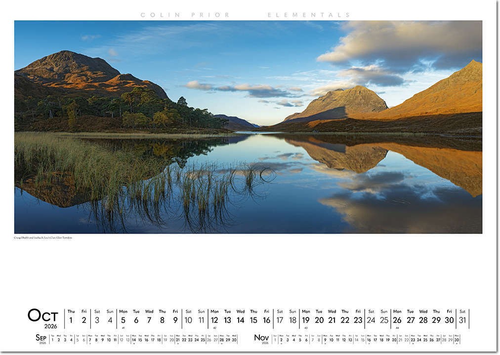 Colin Prior Elementals Wall Calendar