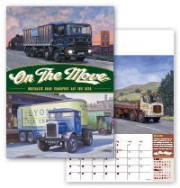 On the Move Wall Calendar