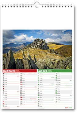 Beauty of Wales Calendar