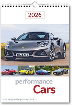 Performance Cars Wall Calendar